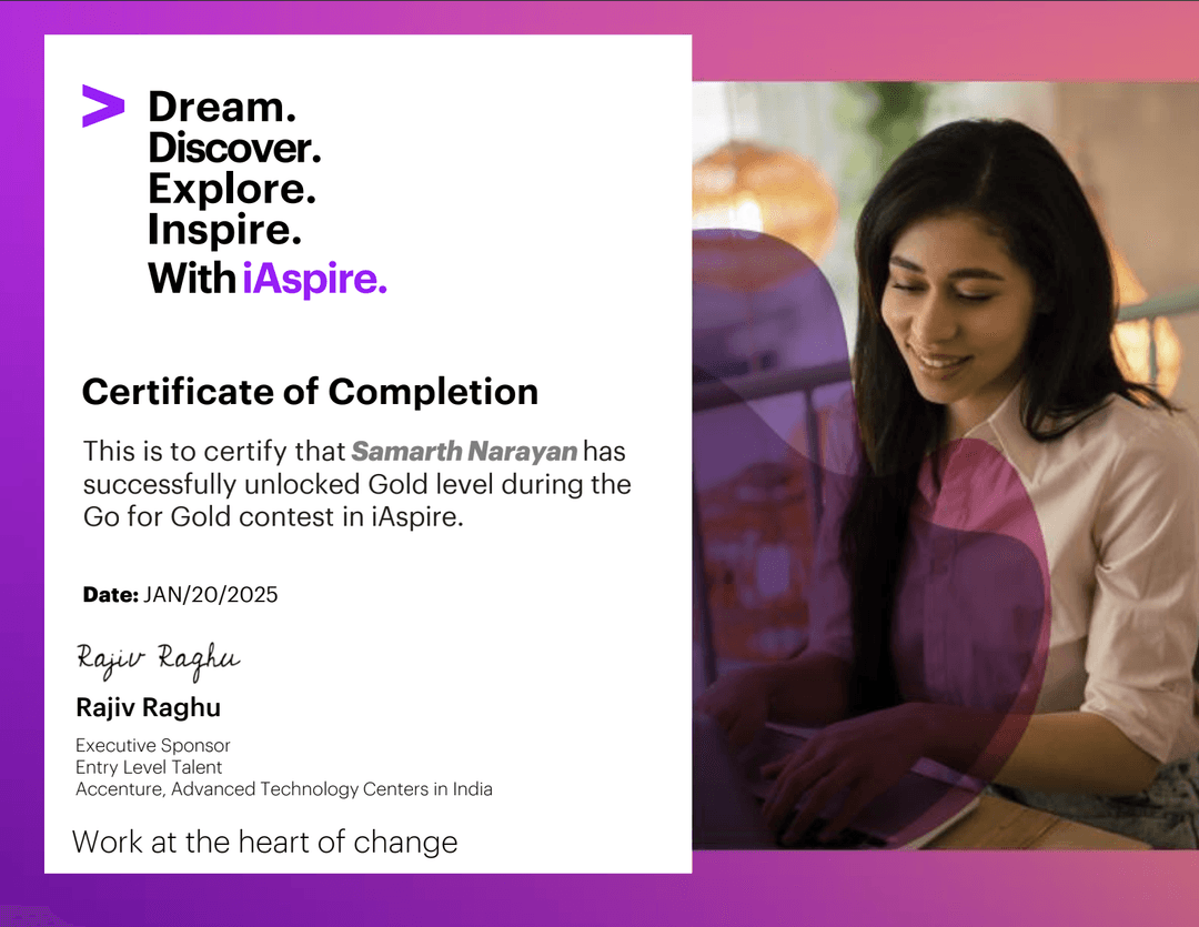 Go for Gold - iAspire